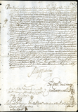 Urrutia de Vergara Papers, page 22, folder 3, volume 1, 1688
