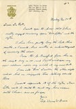 Letter from Warren William Brown, Sr., 1942