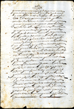 Urrutia de Vergara Papers, back of page 17, folder 2, volume 1, 1606