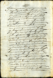 Urrutia de Vergara Papers, back of page 12, folder 2, volume 1, 1606
