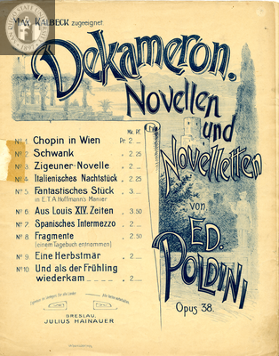 Dekameron. Novellen und novelletten, 1915