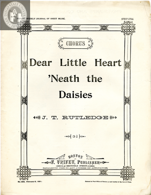 Dear little heart 'neath the daisies, 1901
