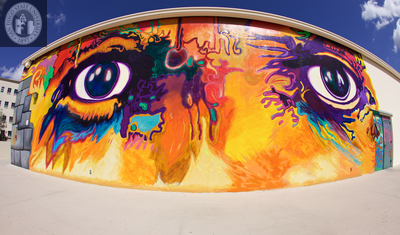 "Eyes of Picasso" mural, 2015