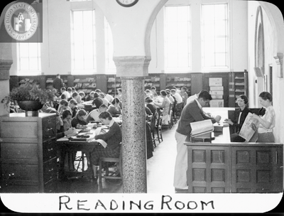 Reading room, 1935
