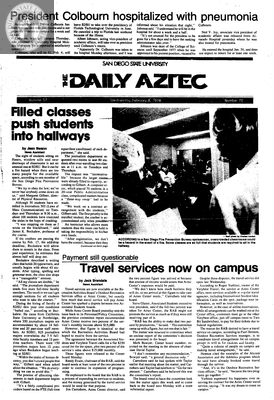 The Daily Aztec: Wednesday 02/08/1978