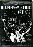 Do kippers swim folded or flat? 1925