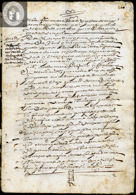 Urrutia de Vergara Papers, page 8, folder 2, volume 1, 1606