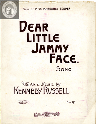 Dear little jammy face, 1908