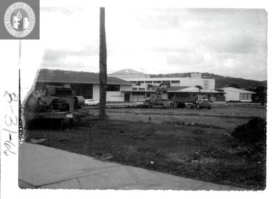Construction site of Aztec Center, 1966