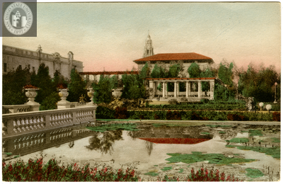 Gardens, Botanical Building, Exposition, 1915