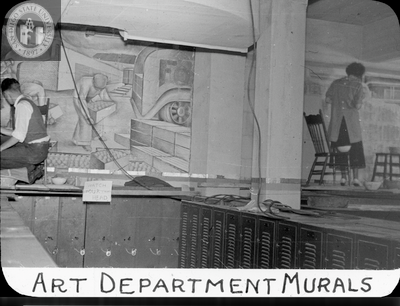 Art Department murals, 1935