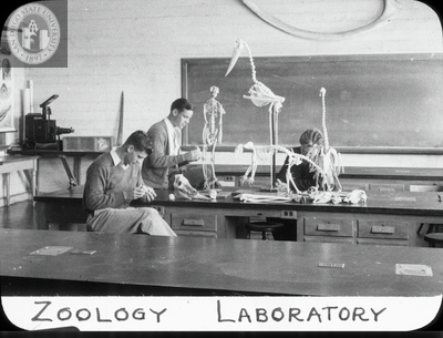 Zoology laboratory, 1935