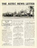 The Aztec News Letter, Number 16, July 1, 1943