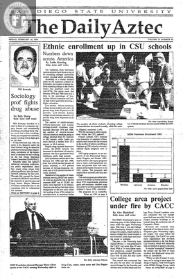 The Daily Aztec: Friday 02/16/1990