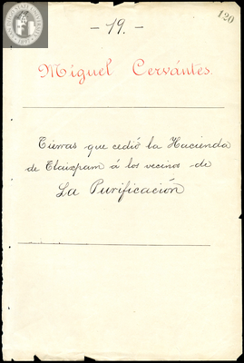 Urrutia de Vergara Papers, folder 19, volume 2