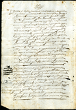 Urrutia de Vergara Papers, back of page 9, folder 2, volume 1, 1606