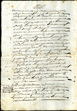 Urrutia de Vergara Papers, back of page 10, folder 2, volume 1, 1606