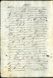 Urrutia de Vergara Papers, back of page 11, folder 2, volume 1, 1606
