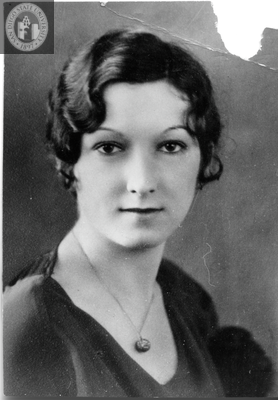 Portrait of Ms. Lindhorst, 1935