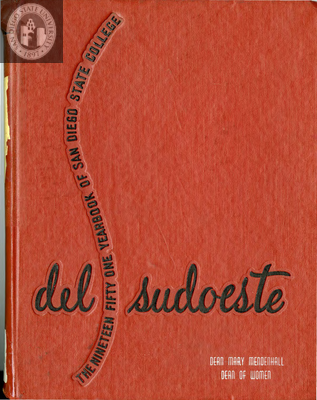Del Sudoeste yearbook, 1951