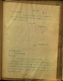 Letter from E. S. Babcock to G. F. Marian, Esq.