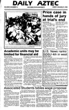 Daily Aztec: Friday 12/09/1983