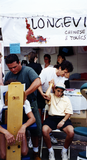 Longevity Chinese Herbs & Tonics Massage booth at San Diego Pride, 1995
