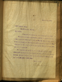 Letter from E. S. Babcock to Daniel Meyer, Esq., 1891