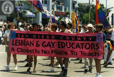 San Diego County Lesbian and Gay Educators, San Diego Pride, 1995