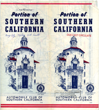 Portion of Southern California Map Front Cover