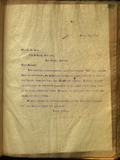 Letter from E. S. Babcock to Mrs. J. P. Rice