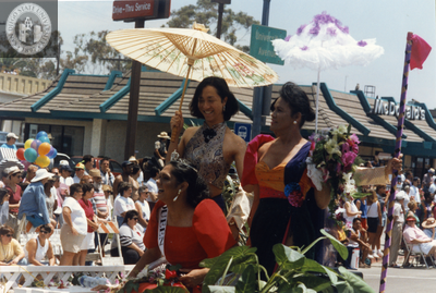 The San Diego Pride parade queen, 1995 