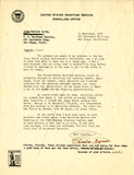 Letter from Charles T. Byrne, 1942