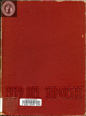 Del Sudoeste yearbook, 1939