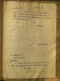 Letter from E. S. Babcock to F. G. Barry, Esq.