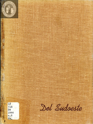 Del Sudoeste yearbook, 1944