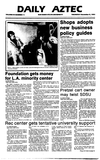 Daily Aztec: Thursday 12/08/1983