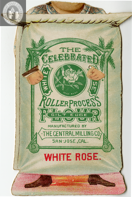 The Celebrated White Rose Roller Process Flour