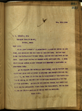 Letter from E. S. Babcock to J. B. Whipple, Esq.