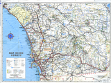 San Diego County Map 1979