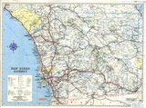 San Diego County Map 1981