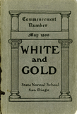 White and Gold yearbook, 1906