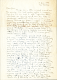Letter from John C. Hunter, 1945