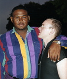 Noel Evans and John Foster at San Diego Pride, 1995