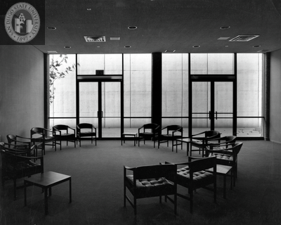 Meeting room at Aztec Center, 1968