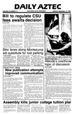 Daily Aztec: Monday 09/19/1983
