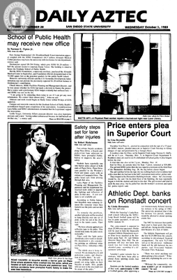 Daily Aztec: Wednesday 10/05/1983