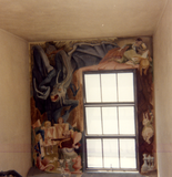 Mural in Hardy Tower, 1984